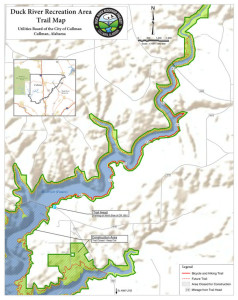 Duck River Trail Map